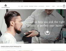 Tablet Screenshot of barbergear.co.uk